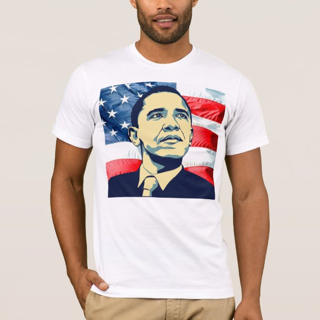 Camiseta Barack Obama (Frente)