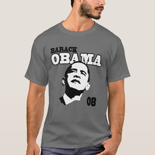 Camiseta Barack Obama '08 (Frente)