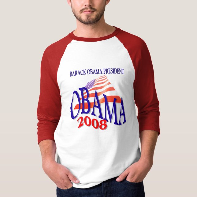 Camiseta Barack Obama 2008 (Frente)