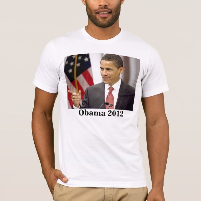 Camiseta Barack Obama 2012 (Frente)