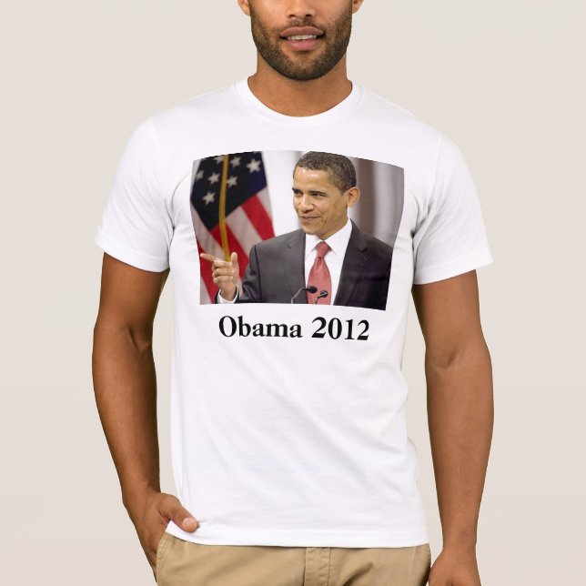 Camiseta Barack Obama 2012 (Frente)