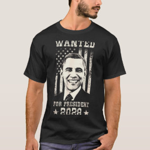 Camiseta Barack Obama 44º Presidente Procurado Para 48º Pre