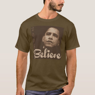 Camiseta Barack Obama acredita