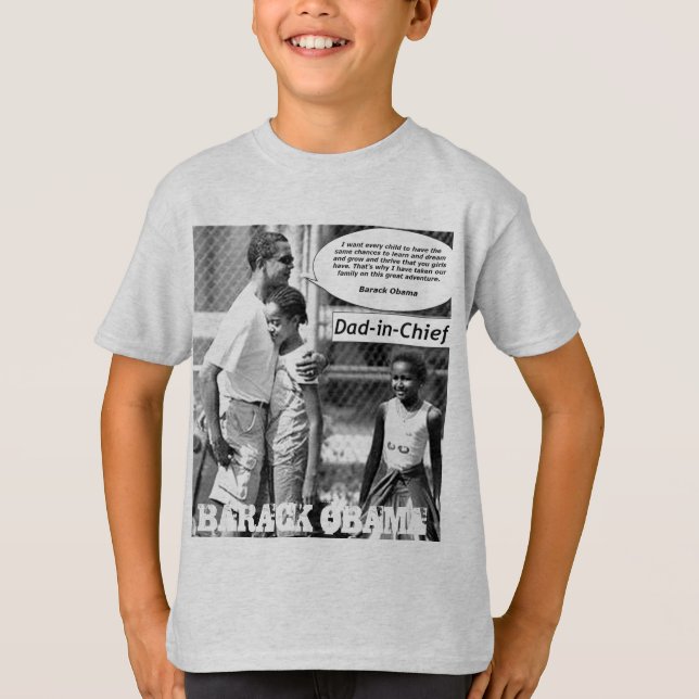 CAMISETA BARACK OBAMA CAÇOA O T-SHIRT (Frente)