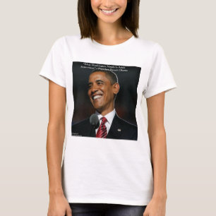 Camiseta Barack Obama & Citações de Humor Presentes & Cartõ