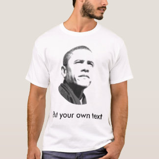 Camiseta Barack Obama, customizável