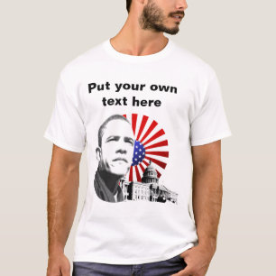 Camiseta Barack Obama - customizável