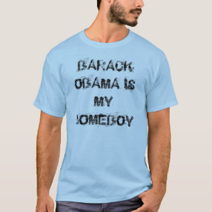 Camiseta Barack Obama é meu ficar em casa