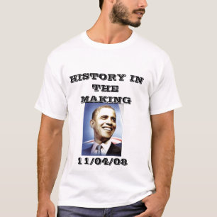 CAMISETA BARACK OBAMA, HISTÓRIA NO FAZER, T