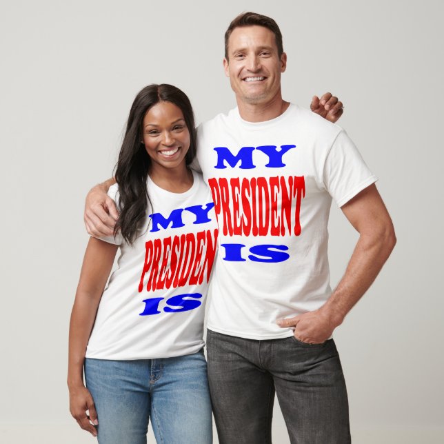 Camiseta Barack Obama - O Meu Presidente É (Barack Obama) (Unissex)