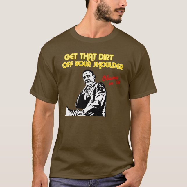 Camiseta Barack Obama para o presidente (Frente)