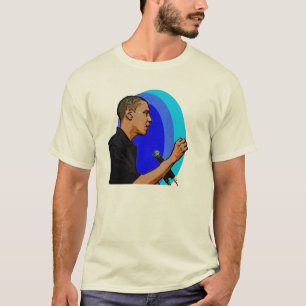 Camiseta Barack Obama para o presidente