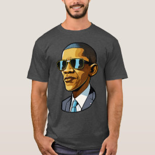 Camiseta Barack Obama Presidente mais frio