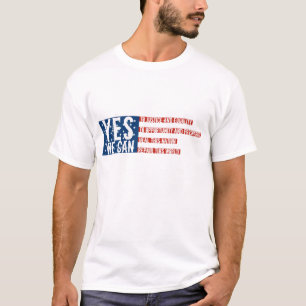 Camiseta Barack Obama: SIM NÓS PODEMOS