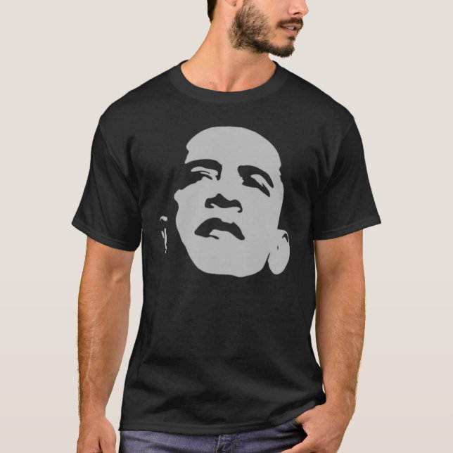 Camiseta Barack Obama… Sim nós podemos discurso (Frente)