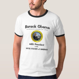 Camiseta Barack Obama - t-shirt adulto da campainha