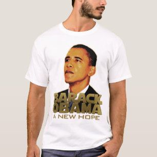 Camiseta Barack Obama: Uma esperança nova