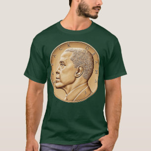 Camiseta Barack Obama United State Mint America USA Coin