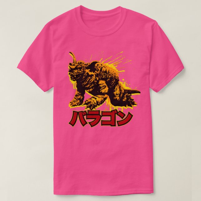 Camiseta BARAGON Kanji (Frente do Design)
