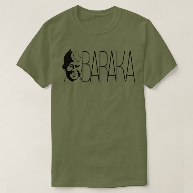 Camiseta BARAKA (protegido por Deus) (Frente do Design)