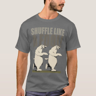Camiseta Baralhamento como um tolo