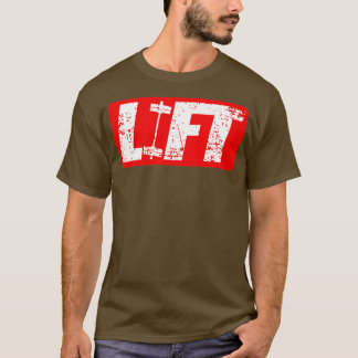 Camiseta Barão de Malhação de Gym que levanta pesos da LIF