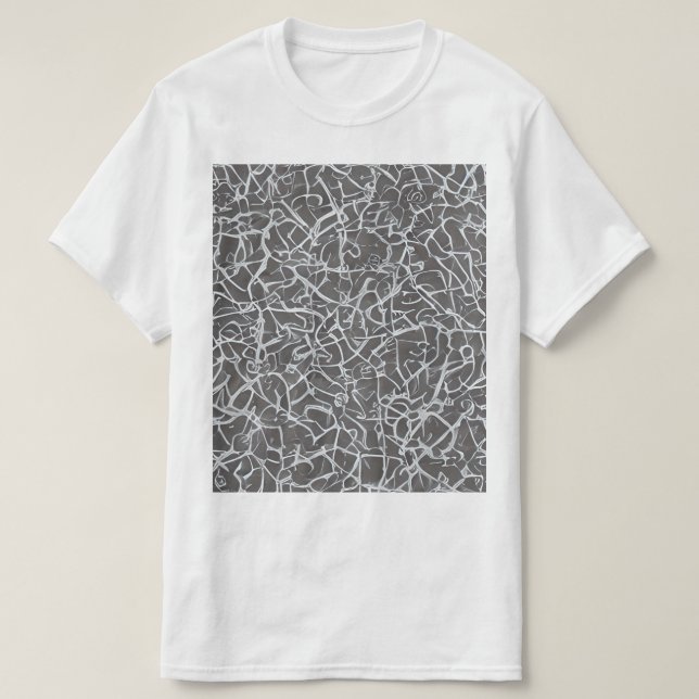 Camiseta Barb Fractal (Frente do Design)