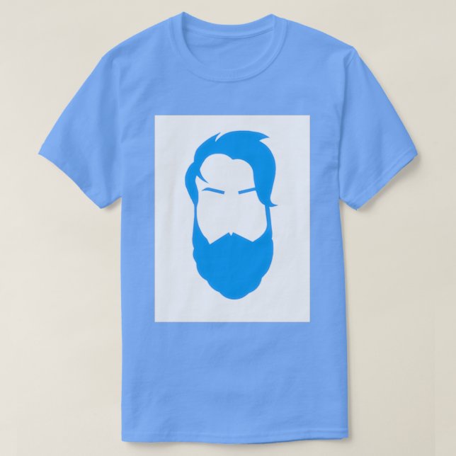 Camiseta Barba Azul (Frente do Design)
