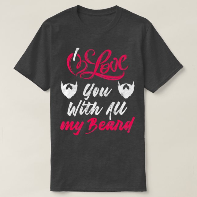 Camiseta Barba-Barba-Barba-Presente-Barba 13 (Frente do Design)