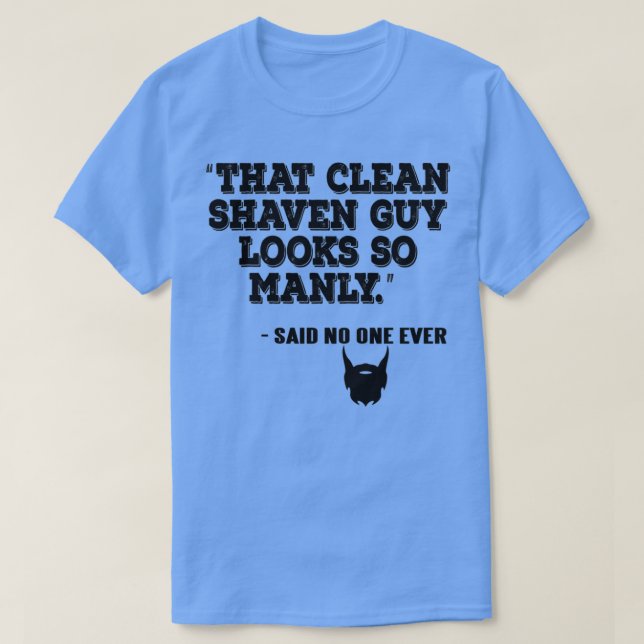 Camiseta Barba barbuda barba cheio barba barba barba presen (Frente do Design)