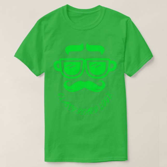 Camiseta Barba clássica Procure todos os amantes da barba (Frente do Design)