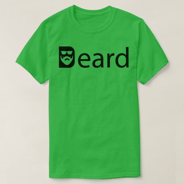 Camiseta Barba com barba 1 (Frente do Design)