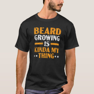 Camiseta Barba Crescendo É Meu Tipo De Coisa Barba De bigod