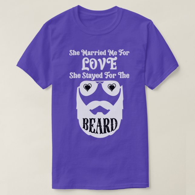 Camiseta Barba de Amor 1 (Frente do Design)