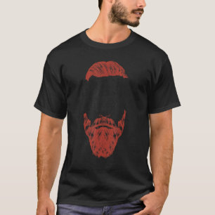 Camiseta Barba-De-Banha-De-Banha-Gengibre