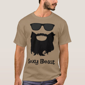 Camiseta Barba de Bastquot e Óculos de Sol Quot Sexy para B