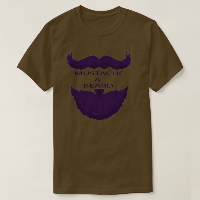 Camiseta Barba de bigode (Frente do Design)