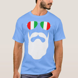 Camiseta Barba de cheio Italia para barbas e barbeiros