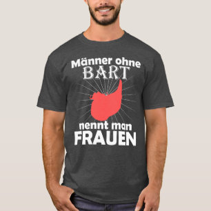 Camiseta Barba dizendo barba cheio