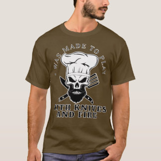 Camiseta Barba do Chef Coeficiente de pele Assar