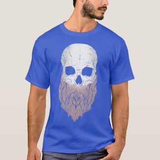 Camiseta Barba do crânio Viável