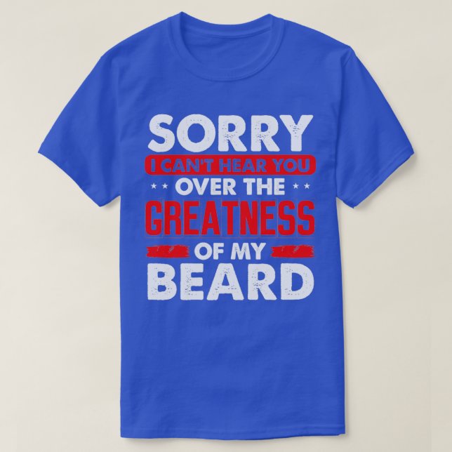 Camiseta Barba do Excelente Beard Lover (Frente do Design)