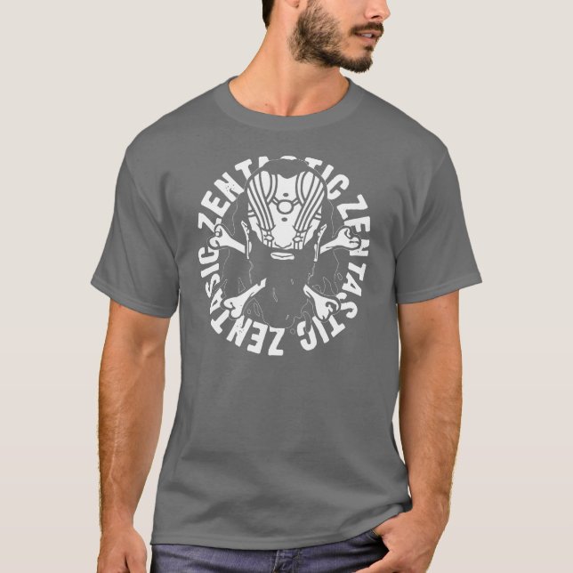 Camiseta BARBA E CROSSBONES de Zentastic (Frente)