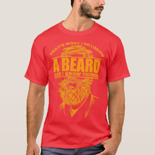 Camiseta Barba Engraçada Dizendo