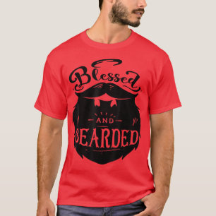 Camiseta Barba Engraçada E Beard Marido Pai Boyfr