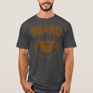 Camiseta Barba Engraçada É um presente para a cara