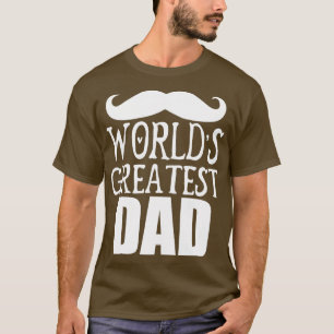 Camiseta Barba Engraçada Oferece Mundos Maior Pai 1