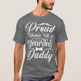 Camiseta Barba Engraçada Oferece Orgulhoso Proprietário De 