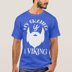 Camiseta Barba Engraçada Presente Meu Avô É Um Viking 1