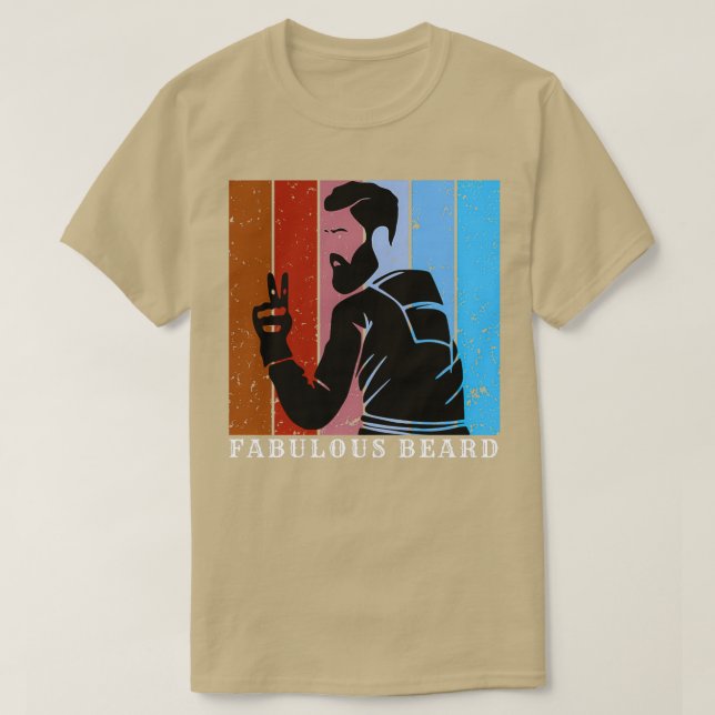 Camiseta barba fabulosa 49 (Frente do Design)